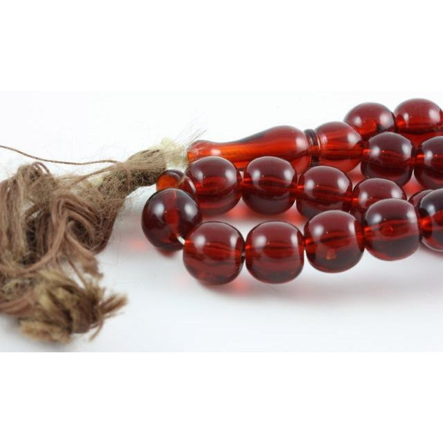 Mala Prayer Beads, Faux Amber, Egypt