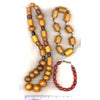 Faux Amber Beads, Africa
