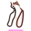 Dark resin Mala prayer beads