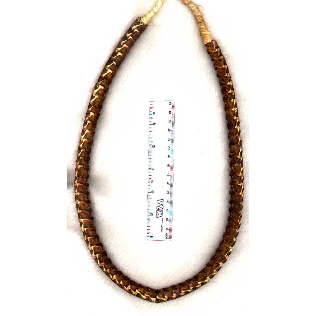 Snake Vertebrae Beads, Nigeria, Old