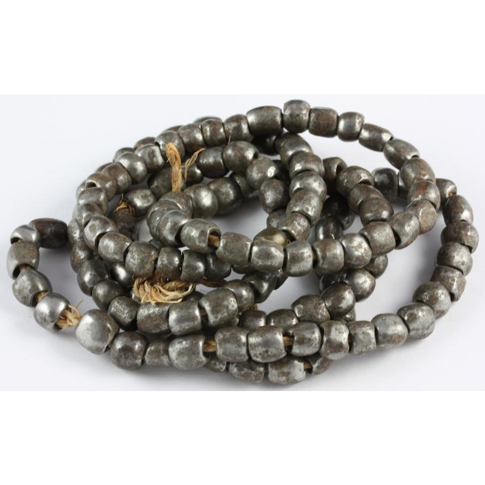 African Steel Beads, Antique 