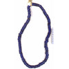 Blue Dutch Donuts African Trade Beads