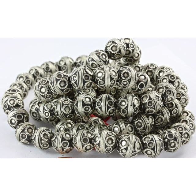 Berber Eye Beads, Large, Morocco 