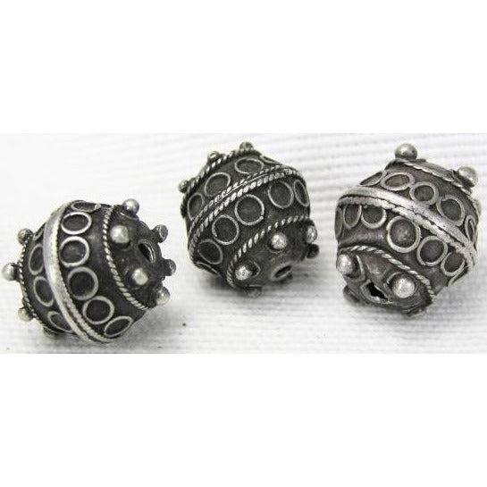 Antique Essaouria Silver Beads, Morocco