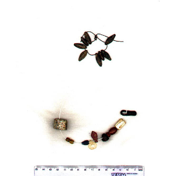 Spectacular Strand of Ancient Beads and Pendants