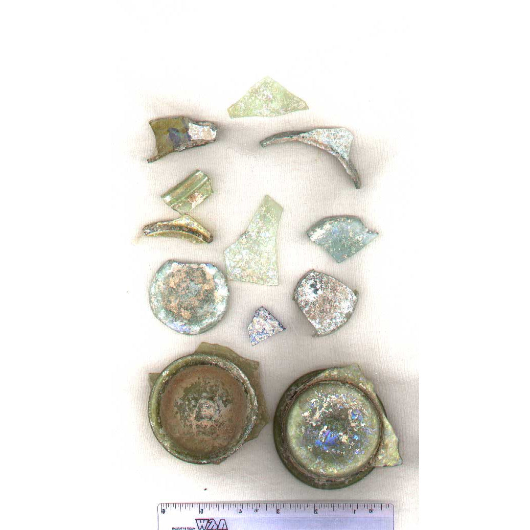 Fragments of Roman glass, Egypt (price is for all)