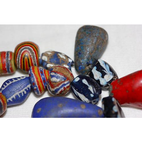 Mauritanian Kiffa beads, Antique