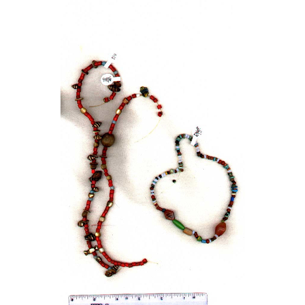 Bedouin strands, old glass and other mixed beads