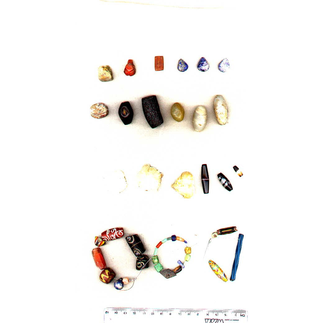 Collection of ancient and very old beads