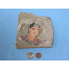 Reproduction of ancient face on wood painting,Fayum, Egypt