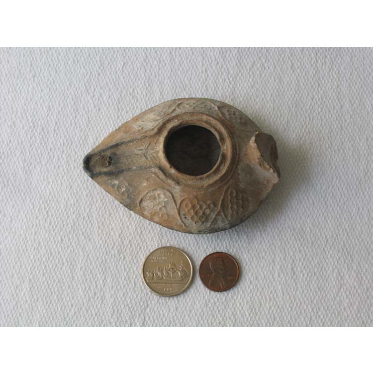 Ancient oil lamp, Mid East