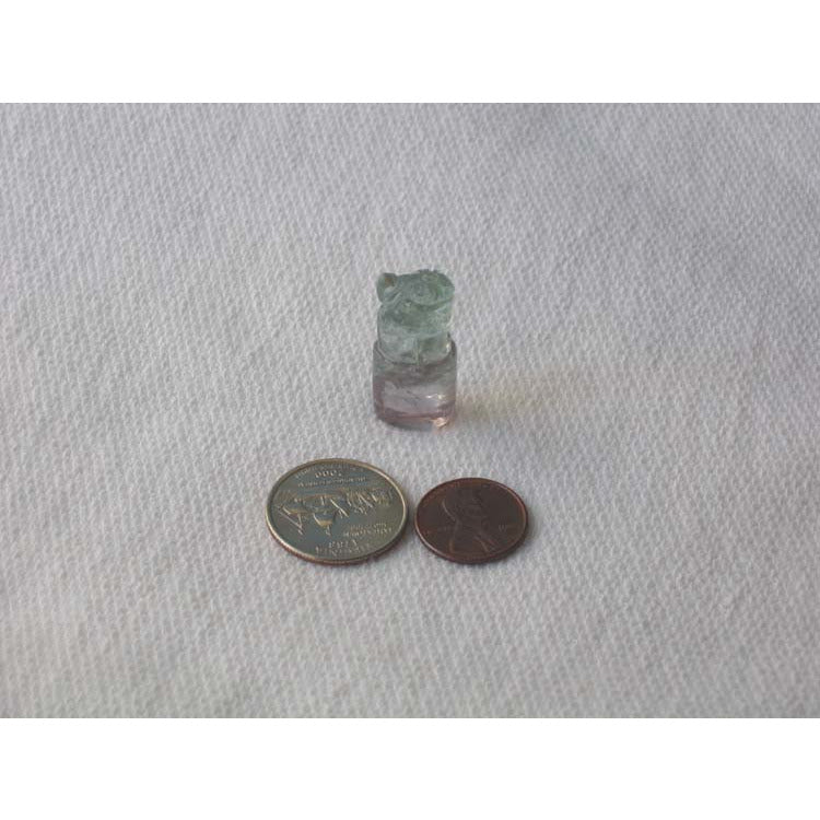 Antique Chinese, carved tourmaline