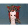 Handmade Antique Chinese Red Silk Child's Tiger Hat - Rita Okrent Collection (AA006)