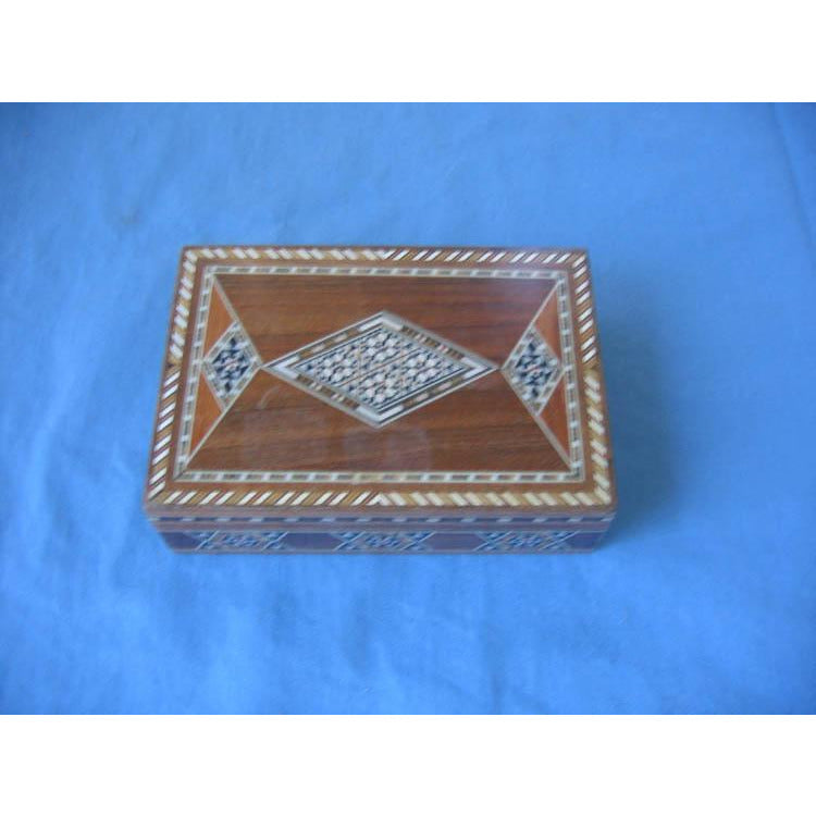 Beautiful, Antique inlaid box from Syria