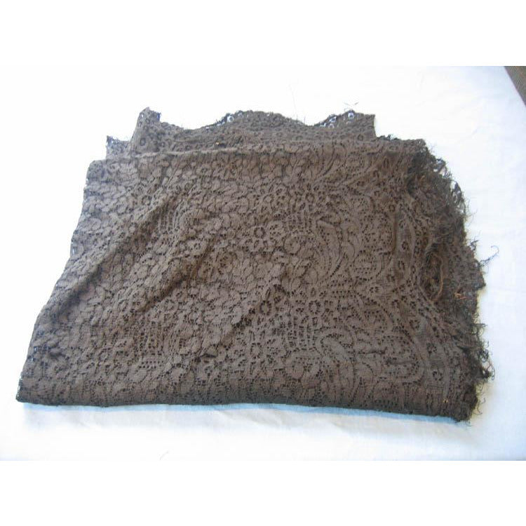 Beautiful Lace  shawl, Spain, 64 by 62