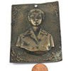 Brass Ex-Votive Pendant of Woman, Greece, Old