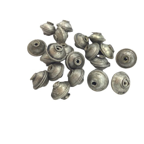 Moroccan Handmade Berber Silver Metal Beads - Rita Okrent Collection (NP022)