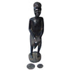 Carved Wood Drummer Statue, Africa - Rita Okrent Collection (AA113)