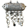 Bedouin Silver Hirz Prayer Amulet, with Dangles and Top Bails - Rita Okrent Collection (P727)