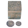 Antique Ethnic Chinese Stone Stamp Cube with Engraving on Each Side - Rita Okrent Collection (AA125)