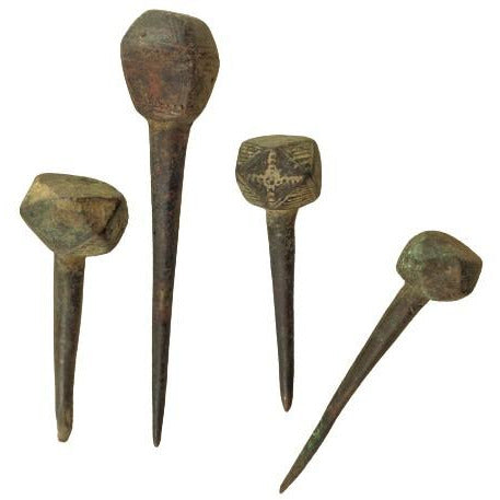 Excavated Ancient Metal Hair Pins, Mali - Rita Okrent Collection (AA102)