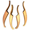 African Wood Tool, With Protective Circle-Dot Motif - Rita Okrent Collection (AA184)