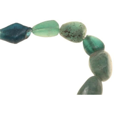 Roman glass, bloodstone and Iranian faience beads, Ancient, Egypt -  Rita Okrent Collection (C304)