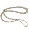 Antique Rustic Heishi Ostrich Egg Shell Beads from West Africa - Rita Okrent Collection (AT0643m)
