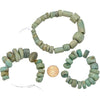 Short Strands of Antique Amazonite Beads from Mauritania - Rita Okrent Collection (S438)