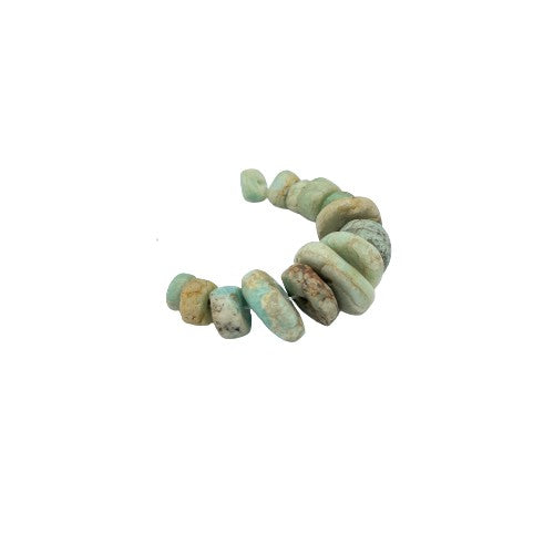 Short Strands of Antique Amazonite Beads from Mauritania - Rita Okrent Collection (S438)