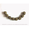 Rare Gilded Old Silver Mauritanian Beads in Various Designs, Sold Individually - Rita Okrent Collection (C465rr)