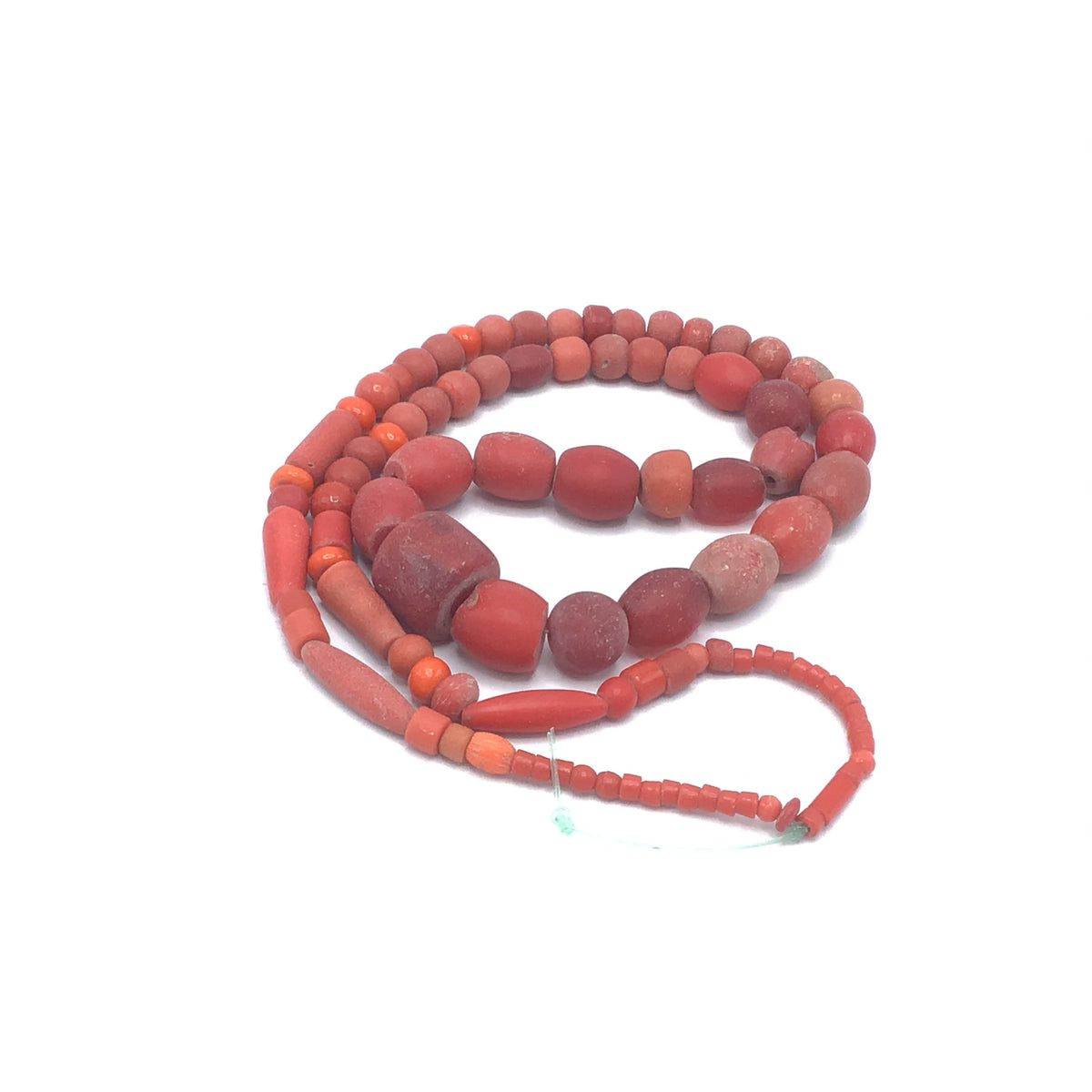 Medley of Red Glass Beads from the African Trade - Rita Okrent Collection (AT0537)