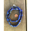 Mixed Old Russian Blue Beads from the African Trade - Rita Okrent Collection (AT1043a)