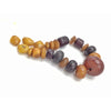 Antique Phenolic Resin Faux Amber Mixed Bead Strand, Mauritania - Rita Okrent Collection (C550)