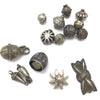 Mixed Lot of Ethnic Coin Silver and Metal Beads and Pendants - Rita Okrent Collection (P217)