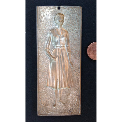 Ex-Votive Milagro Wall Pendant of Standing Woman, Italy - AA089