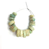 Ancient Amazonite beads in short strands, from Mauritania - Rita Okrent Collection (S470)
