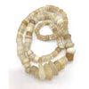 Ancient Carved Translucent Rock Crystal and Mixed Quartz Beads from Mali - Rita Okrent Collection (S291m)