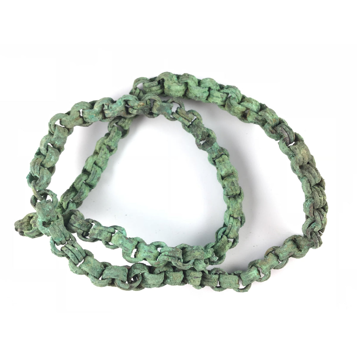 Excavated Bronze Metal Chain, Dogon People, Mali -  Rita Okrent Collection (AA100b)