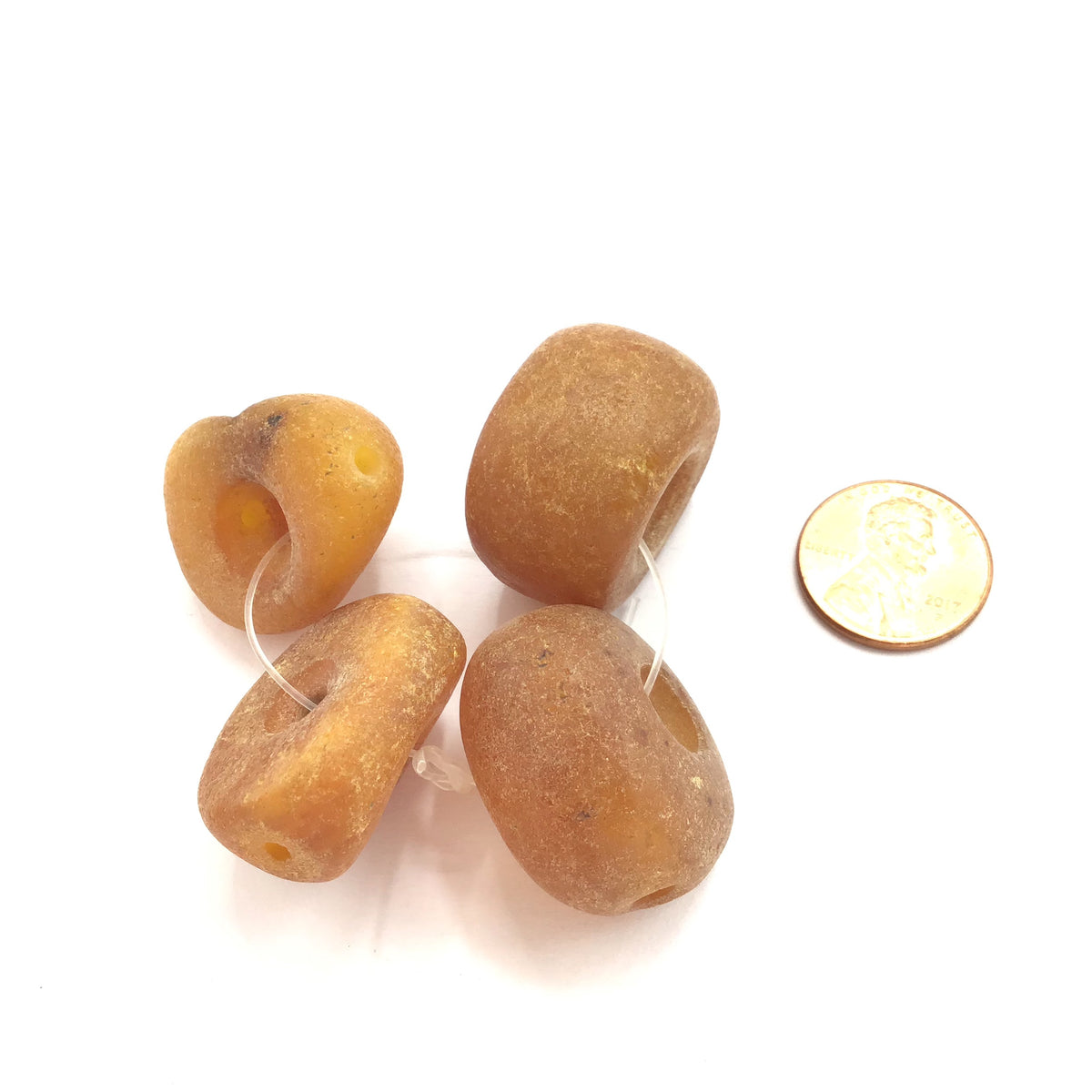 Short Strands of Baltic Amber from Mauritania, Sold Separately - Rita Okrent Collection (C561)