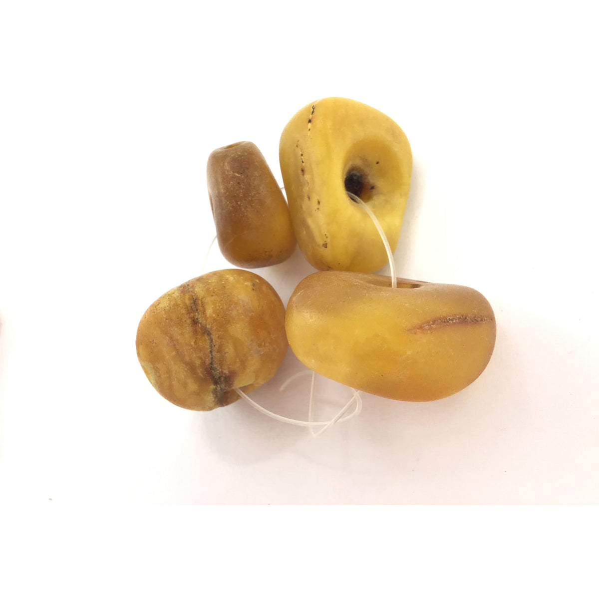 Short Strands of Baltic Amber from Mauritania, Sold Separately - Rita Okrent Collection (C561)