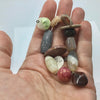 Medley of Stone Beads and Pendants with Decorated Glass Beads - Rita Okrent Collection (S225b)
