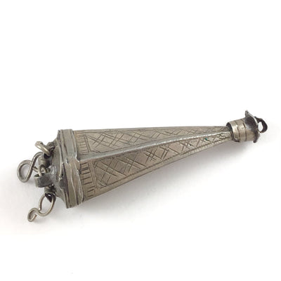 Old Silver Amulet, Morocco - Rita Okrent Collection (P635)