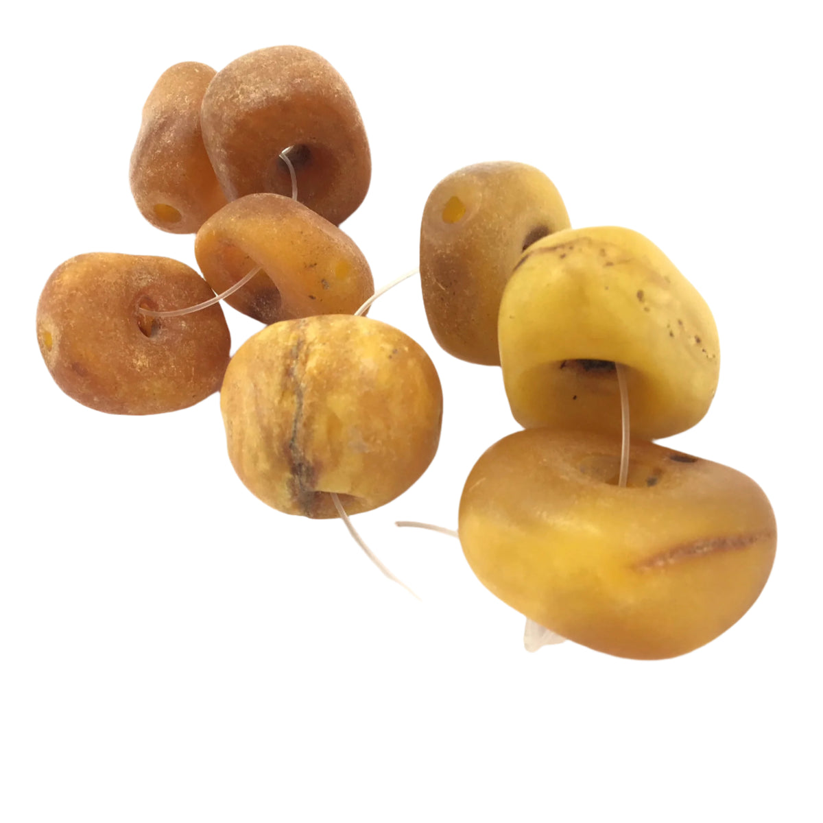Short Strands of Baltic Amber from Mauritania, Sold Separately - Rita Okrent Collection (C561)