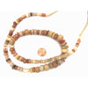 Mixed Neolithic and Ancient Carnelian, Rock Crystal and Agate Beads, Strand - Rita Okrent Collection (S414)