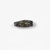 Black Islamic Glass Bead with White and Red Markings - Rita Okrent Collection (AG097a)