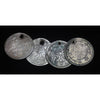 Set of 4 Matched Antique Russian Silver Kopek Coin Pendants from the Collection of Robert Liu - P546a