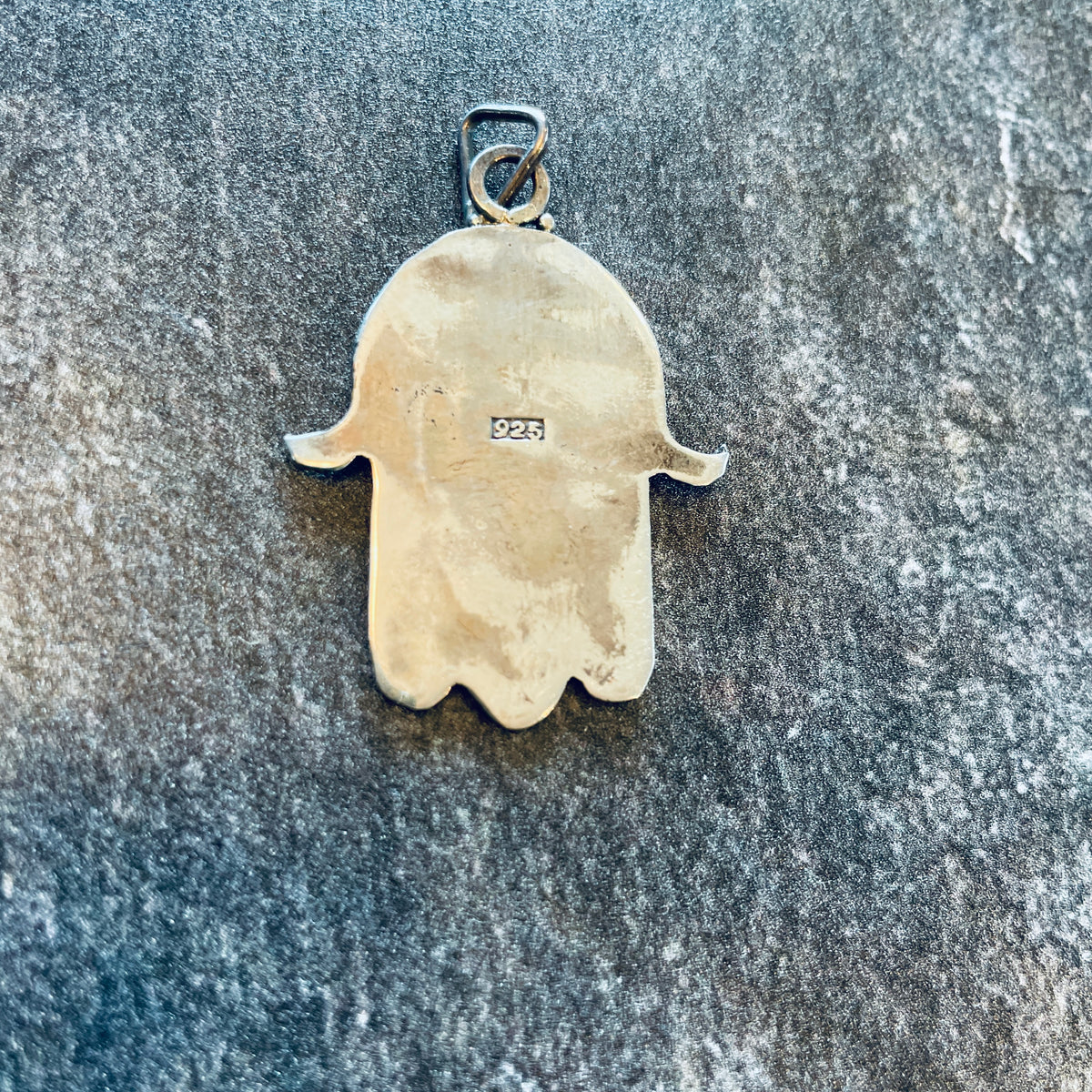 Sterling Silver Hamsa Amulet, Bali - Rita Okrent Collection (NP014)