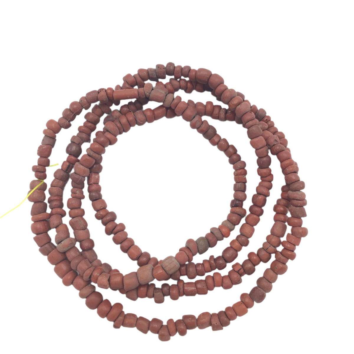 Rare Brick Red Antique Ancient Glass Nila Indo-Pacific Trade Winds Beads - Rita Okrent Collection (AT0671)
