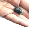 Black and White Ancient Glass Bead from the Near East - Rita Okrent Collection (AG023b)